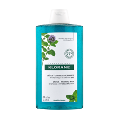 Klorane Shampoo Detox Alla Menta Acquatica Anti-Inquinamento 400ml